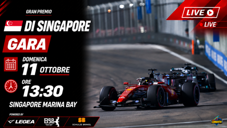 Formula 1 | GP SINGAPORE: SEGUI LA DIRETTA DELLA GARA! Verstappen in pole, Ferrari pronta alla sfida!