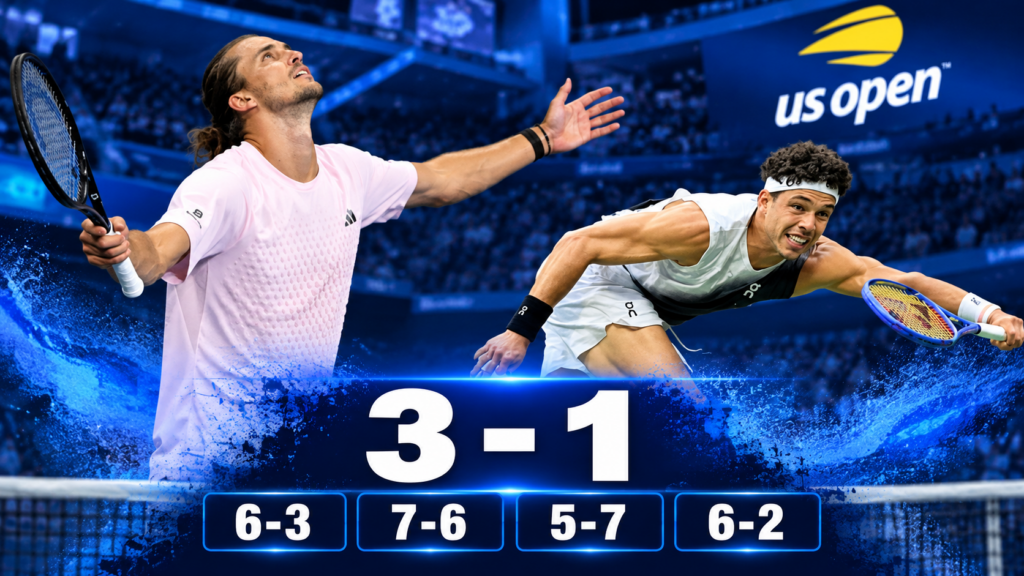 us open Zverev-Shelton, finale US Open 2026